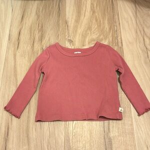 Gap Pink Long Sleeve Shirt Toddler Size 18-24 months